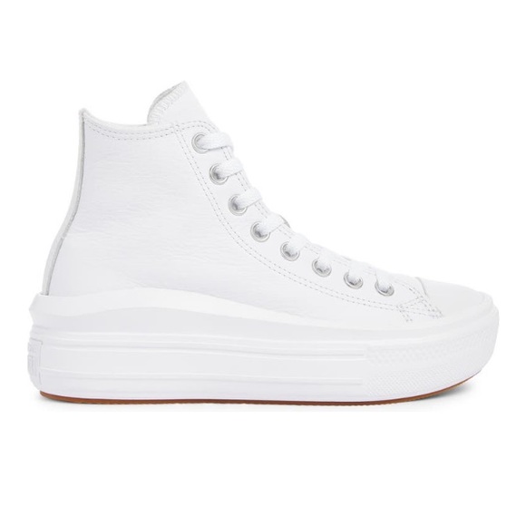 {Converse} Move platform high-top leather sneaker - Picture 3 of 6